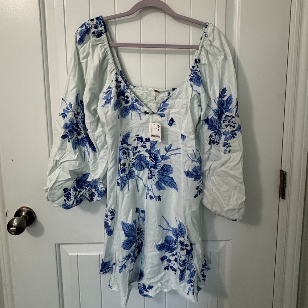 Free People Blue Dress